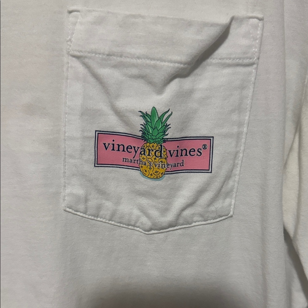 Vineyard Vines Men's {Small} Bahama Mama Box Long-Sleeve Shirt w/ pocket - Picture 2 of 5